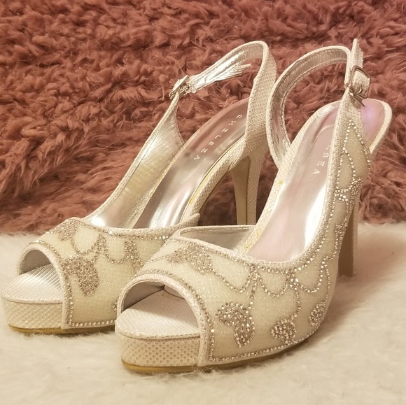 Shiny Bling Heels - Picture 1 of 5